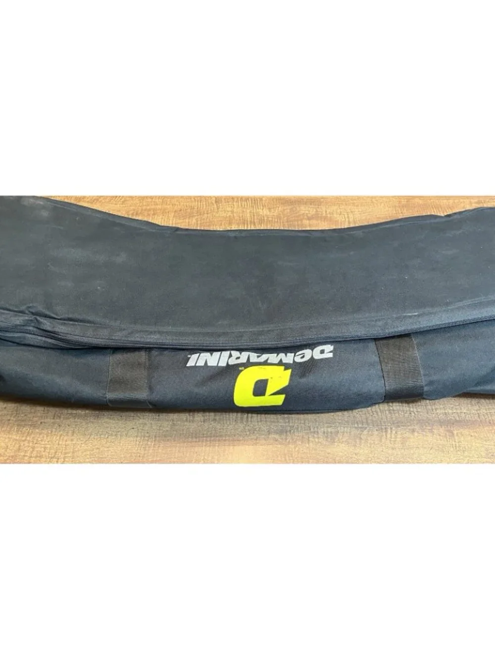 DeMarini Baseball Softball Duffle Equipment Bat Storage Bag Black Yellow 35